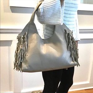 SUPER SALE❗️BOHO CHIC LEATHER TASSELED BAG/TOTE